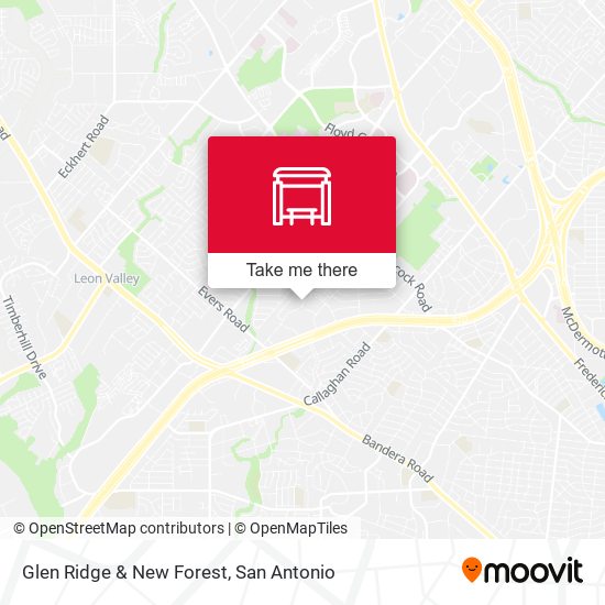 Glen Ridge & New Forest map