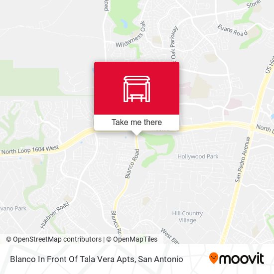 Mapa de Blanco In Front Of Tala Vera Apts