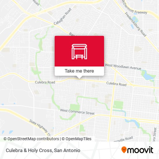 Culebra & Holy Cross map
