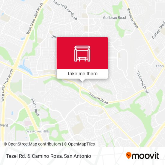Tezel Rd. & Camino Rosa map