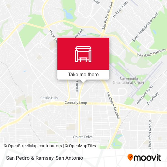 San Pedro & Ramsey map