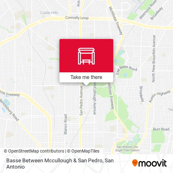 Mapa de Basse Between Mccullough & San Pedro