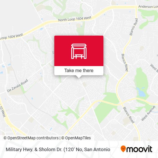Mapa de Military Hwy. & Sholom Dr.