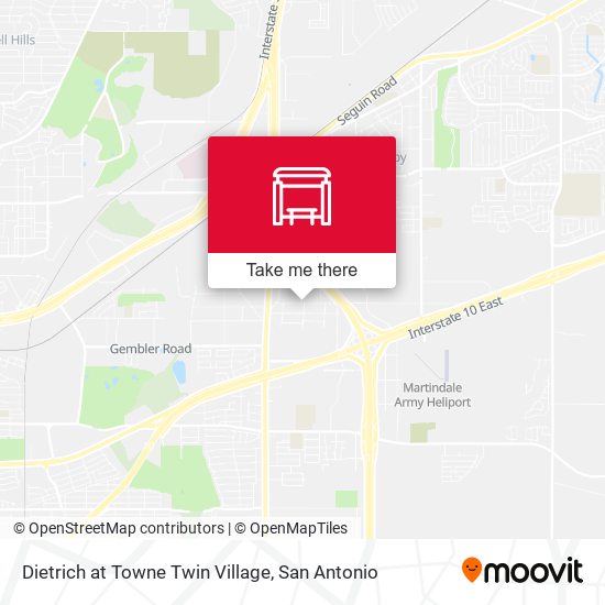 Mapa de Dietrich at Towne Twin Village
