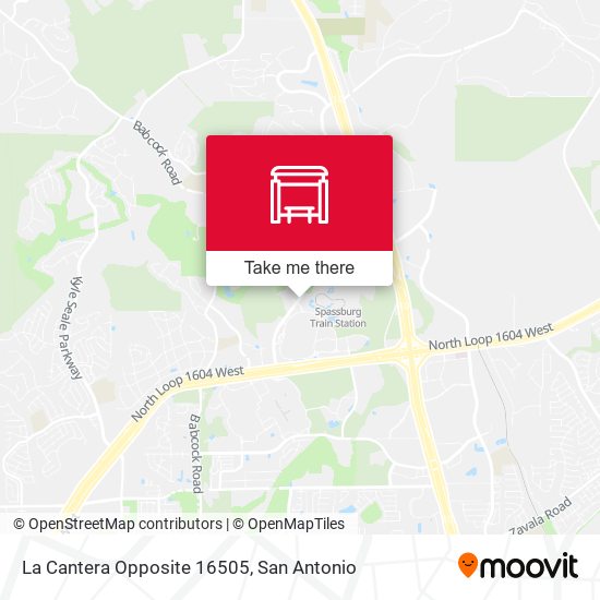 La Cantera Opposite 16505 map