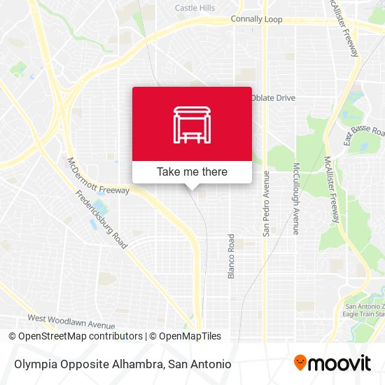 Olympia Opposite Alhambra map
