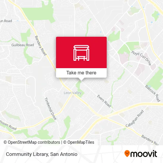 Mapa de Community Library