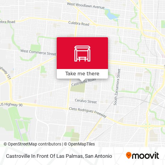 Castroville In Front Of Las Palmas map