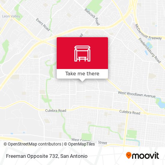 Freeman Opposite 732 map