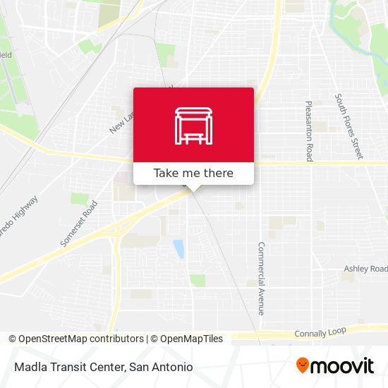 Mapa de Madla Transit Center