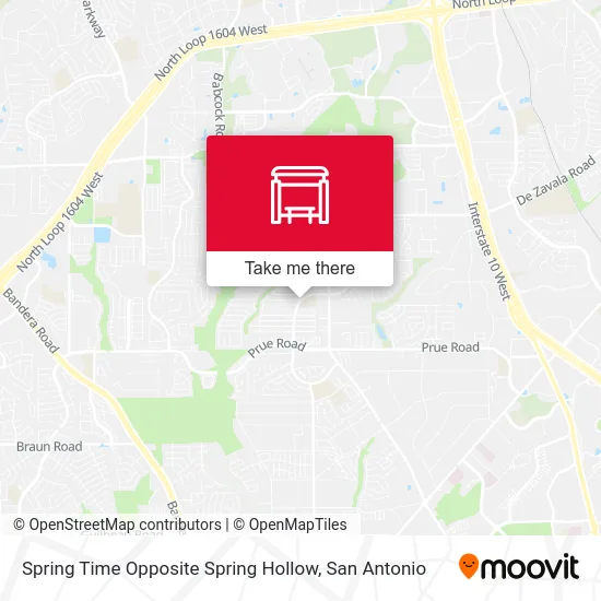 Spring Time Opposite Spring Hollow map