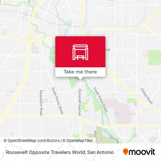 Roosevelt Opposite Travelers World map