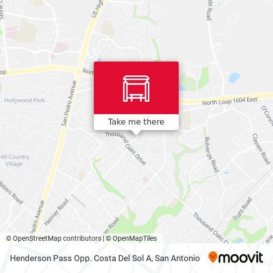 Henderson Pass Opp. Costa Del Sol A map