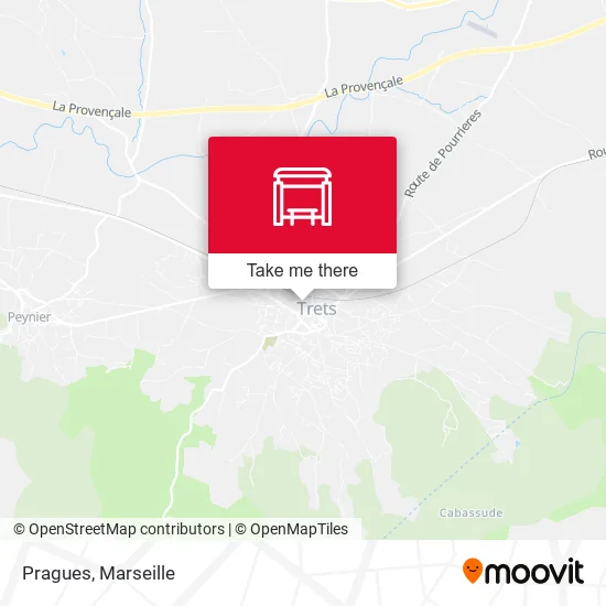 Pragues map