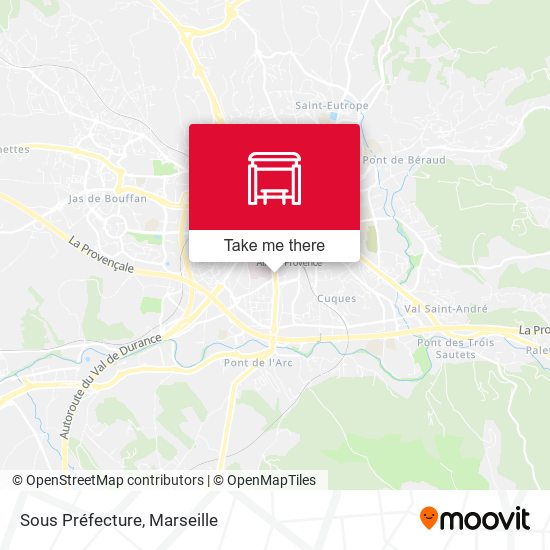 Sous Préfecture map