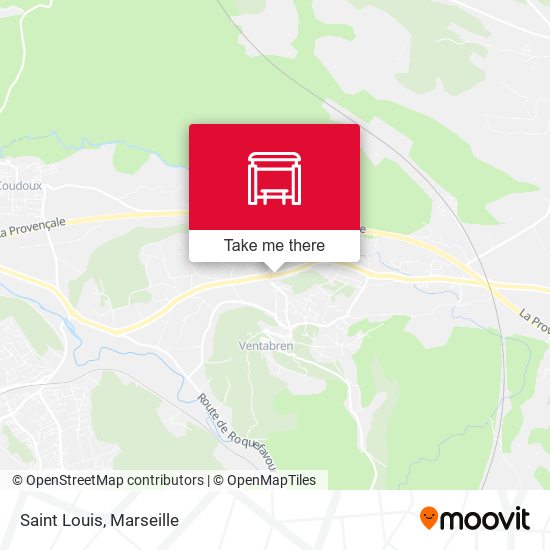 Saint Louis map