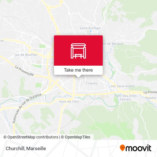 Churchill map