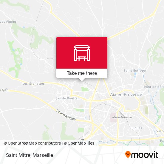 Saint Mitre map