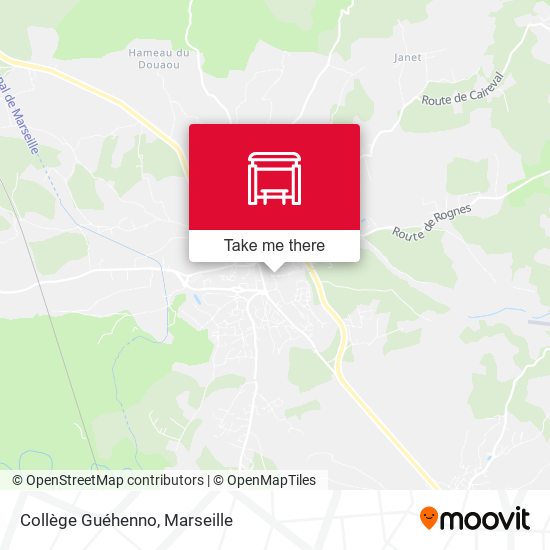 Collège Guéhenno map