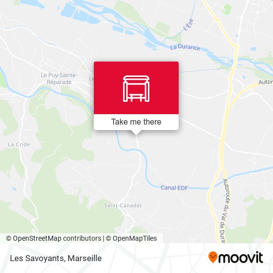 Les Savoyants map