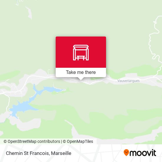 Chemin St Francois map