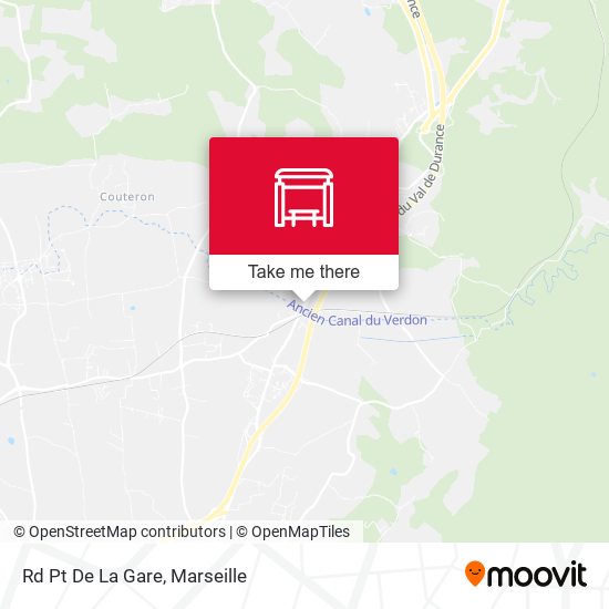 Rd Pt De La Gare map
