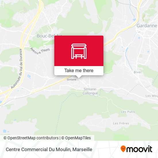 Centre Commercial Du Moulin map