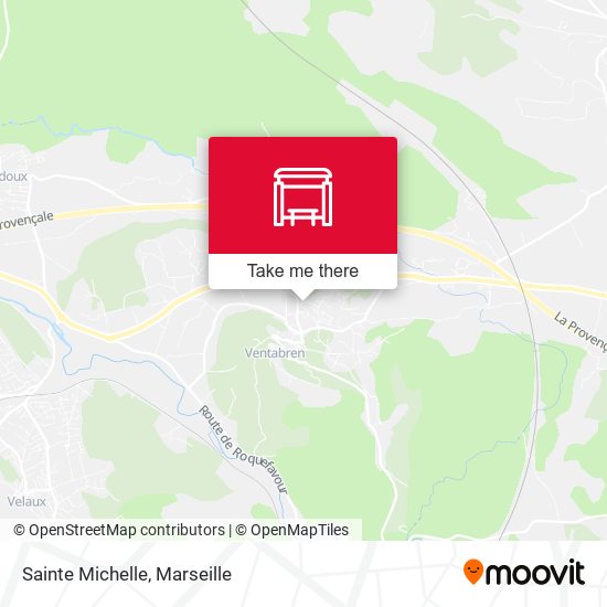 Sainte Michelle map