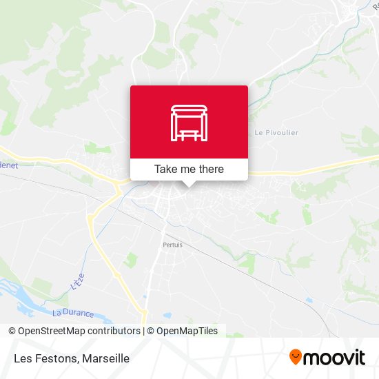 Les Festons map