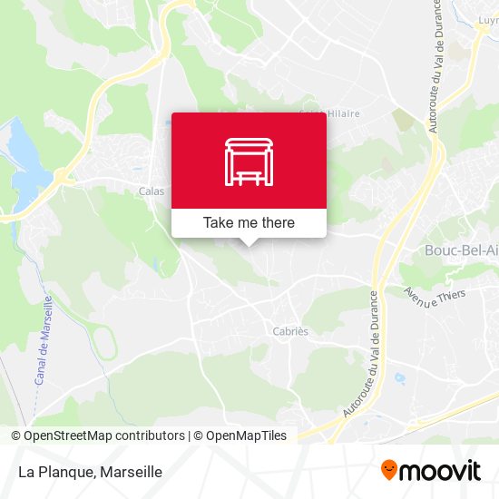La Planque map