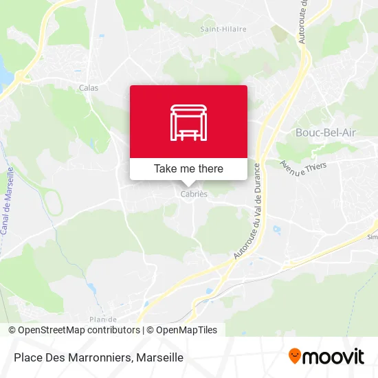 Place Des Marronniers map