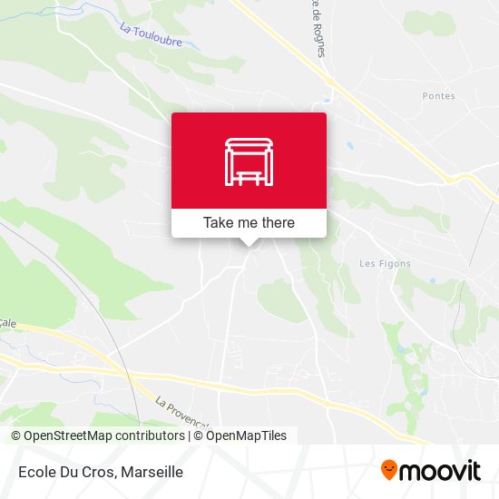 Ecole Du Cros map