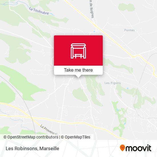 Les Robinsons map