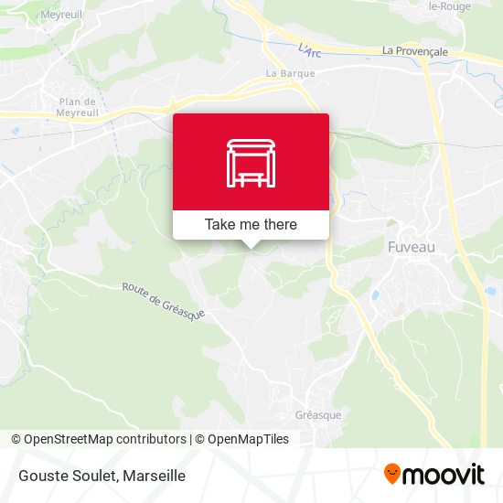 Gouste Soulet map