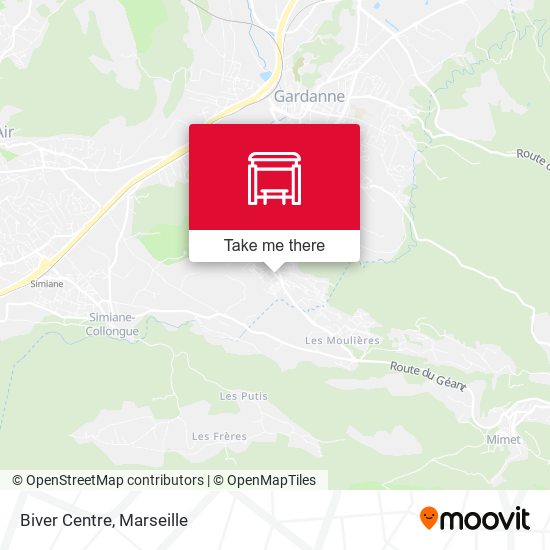 Biver Centre map