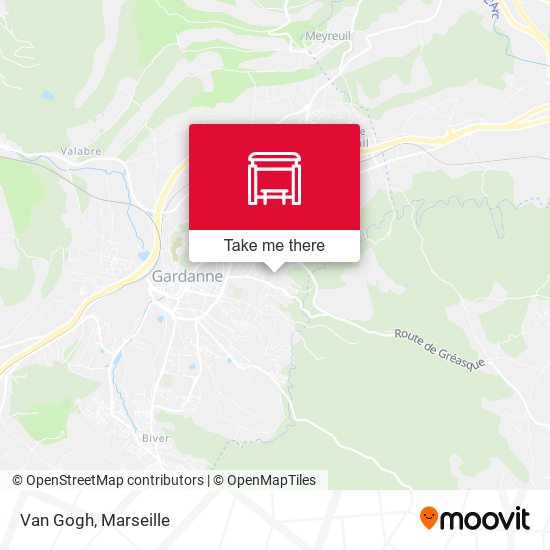 Van Gogh map