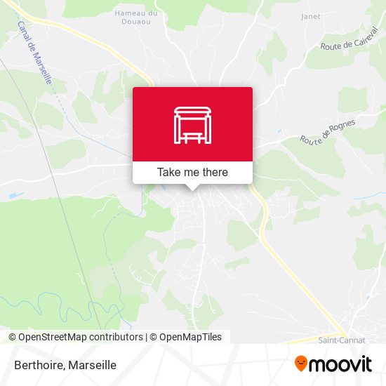 Berthoire map