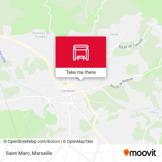 Saint Marc map