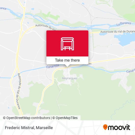 Frederic Mistral map
