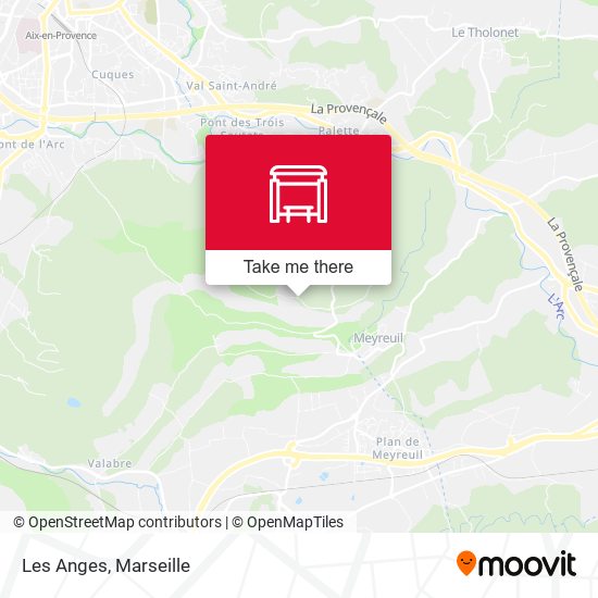 Les Anges map