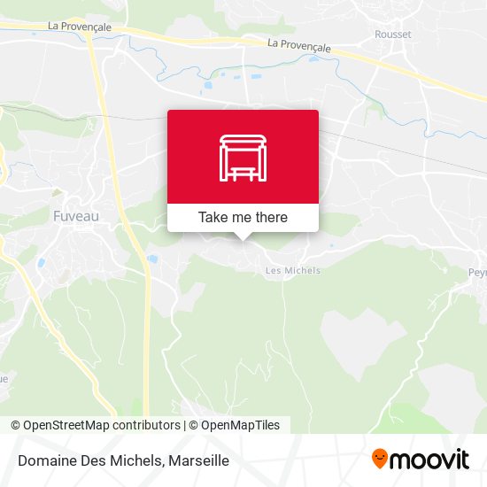 Domaine Des Michels map