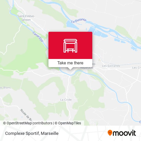 Complexe Sportif map