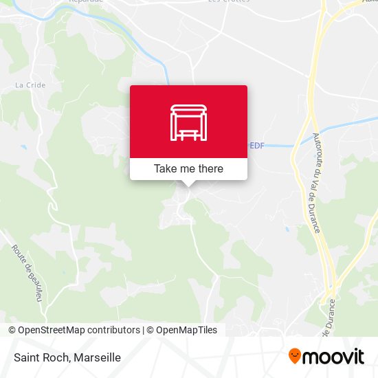 Saint Roch map