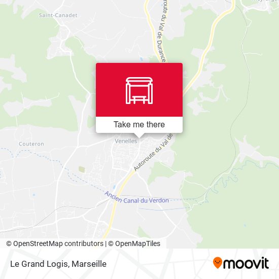 Le Grand Logis map