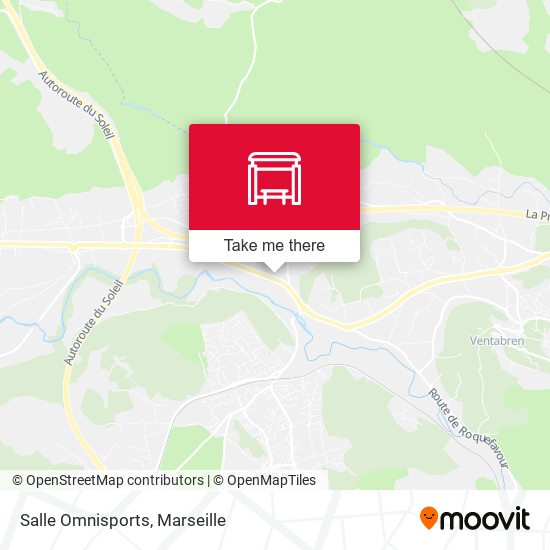 Salle Omnisports map