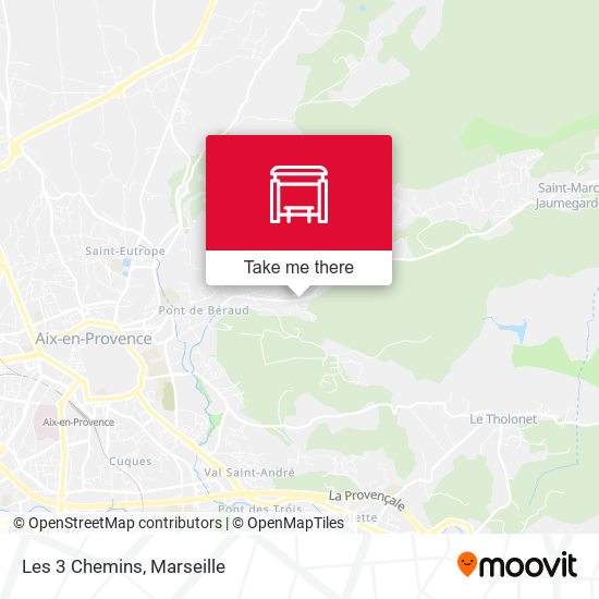 Les 3 Chemins map