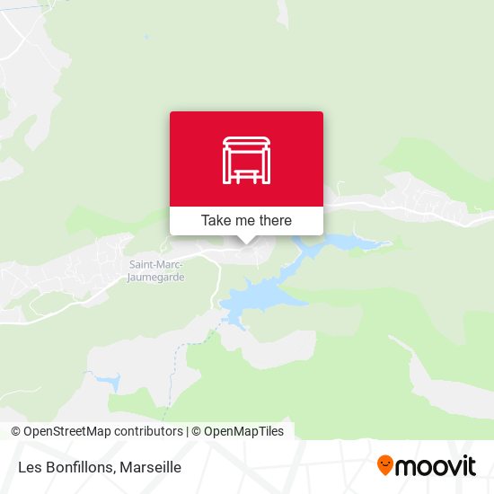 Les Bonfillons map