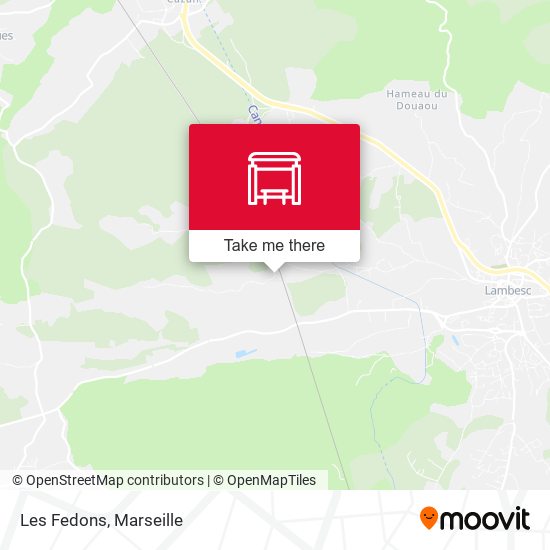 Les Fedons map