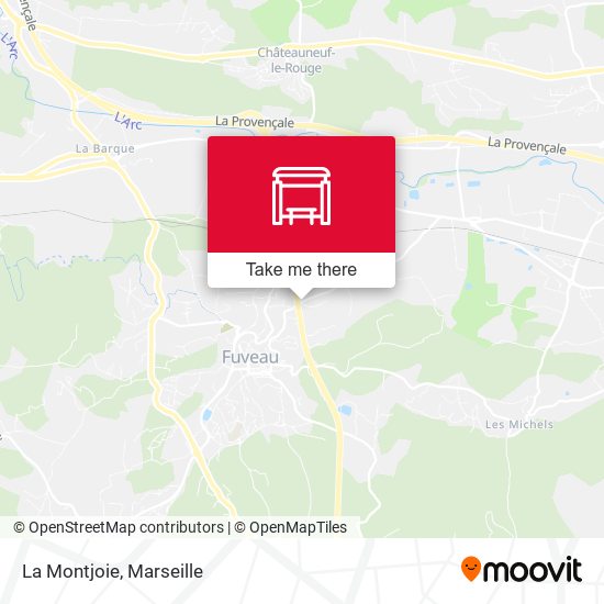 La Montjoie map