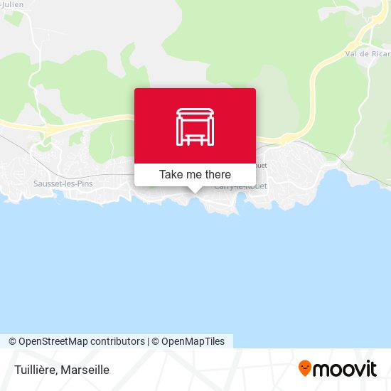 Tuillière map